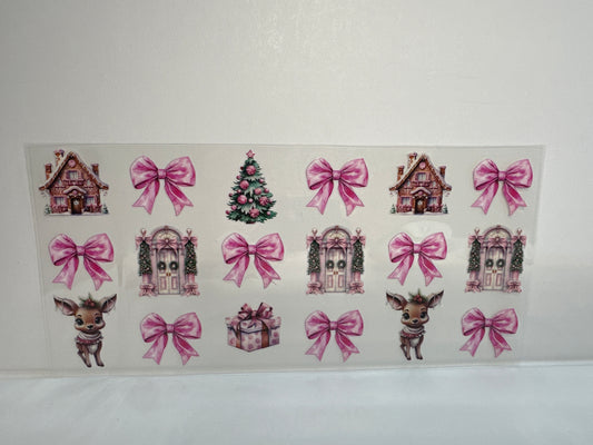 G262 pink Christmas