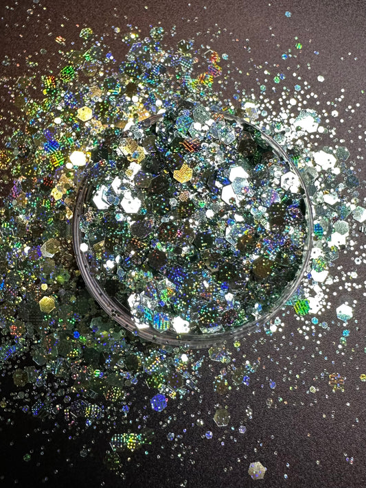 Sugar Sage Bear Chunky Glitter 2oz – Chunky Glitter 2 oz | Luxy Customs