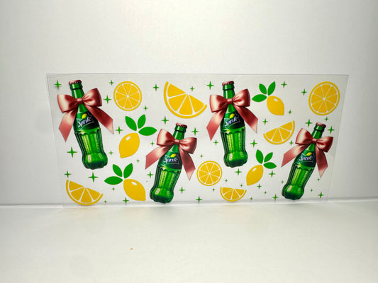 6B-259 Sprite with bows and lemons soda