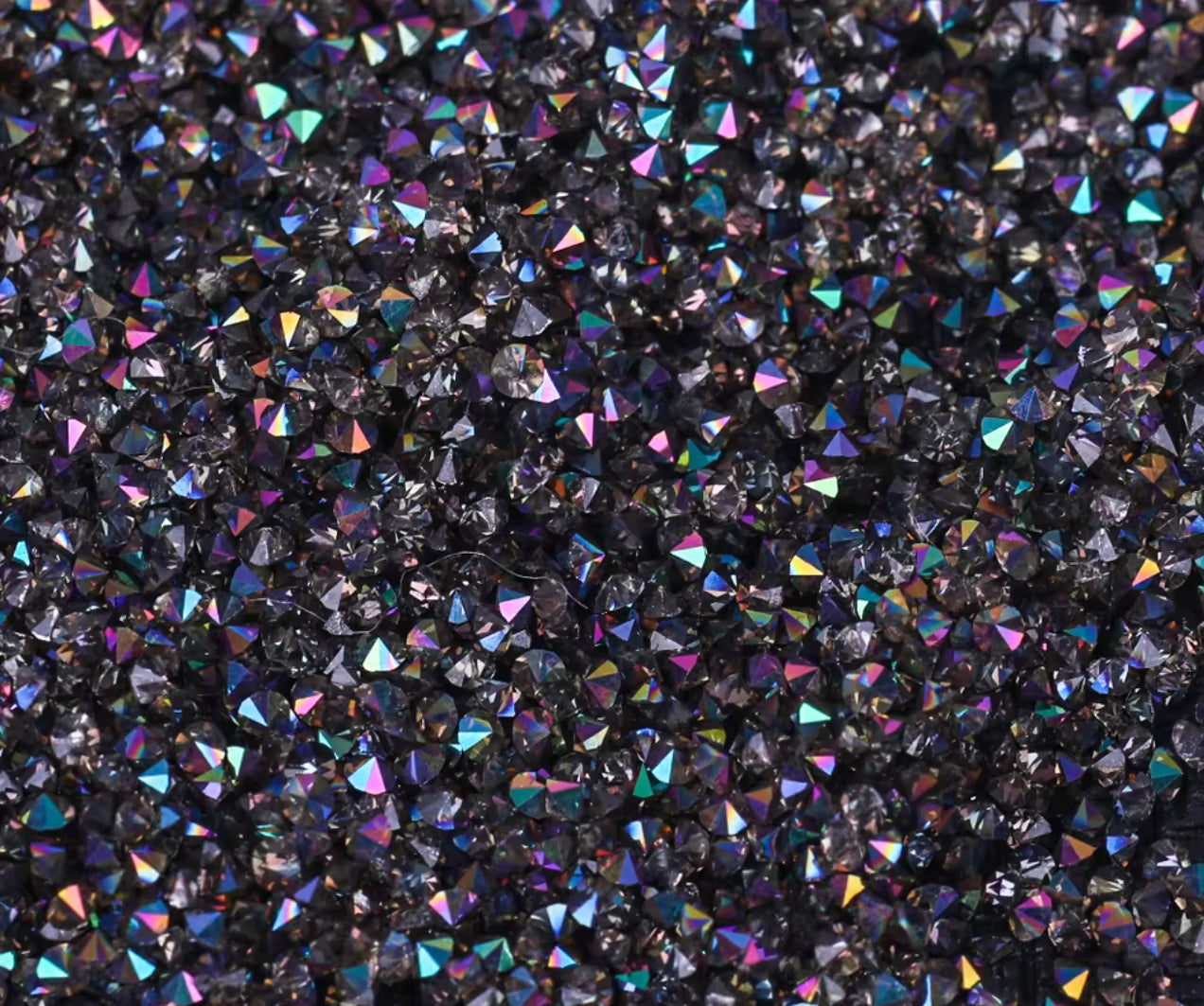 3mm Pointed Back Crystals – 100g Bag