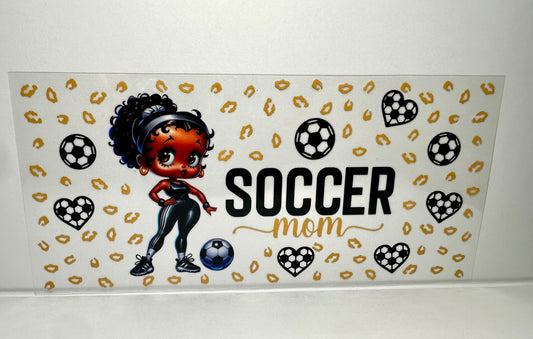13A-806 Betty Boop Soccer Mom