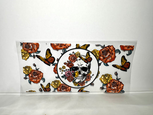 B80 Skulls and Butterflies