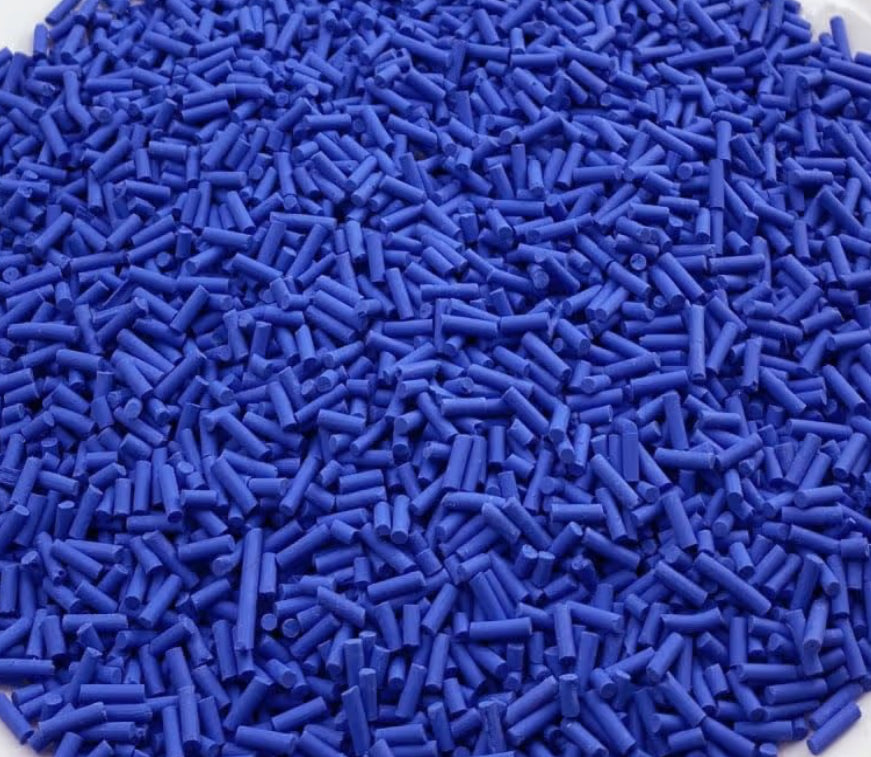 Dark Royal Blue Sprinkle Clay Pieces