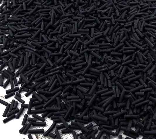 Black Sprinkle Clay Pieces