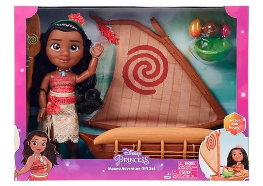 Moana Bundle Doll Plus Moana Kids  10oz or 16oz Snowglobe Cup