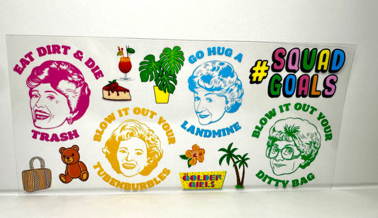 8A-1542 golden girls friends