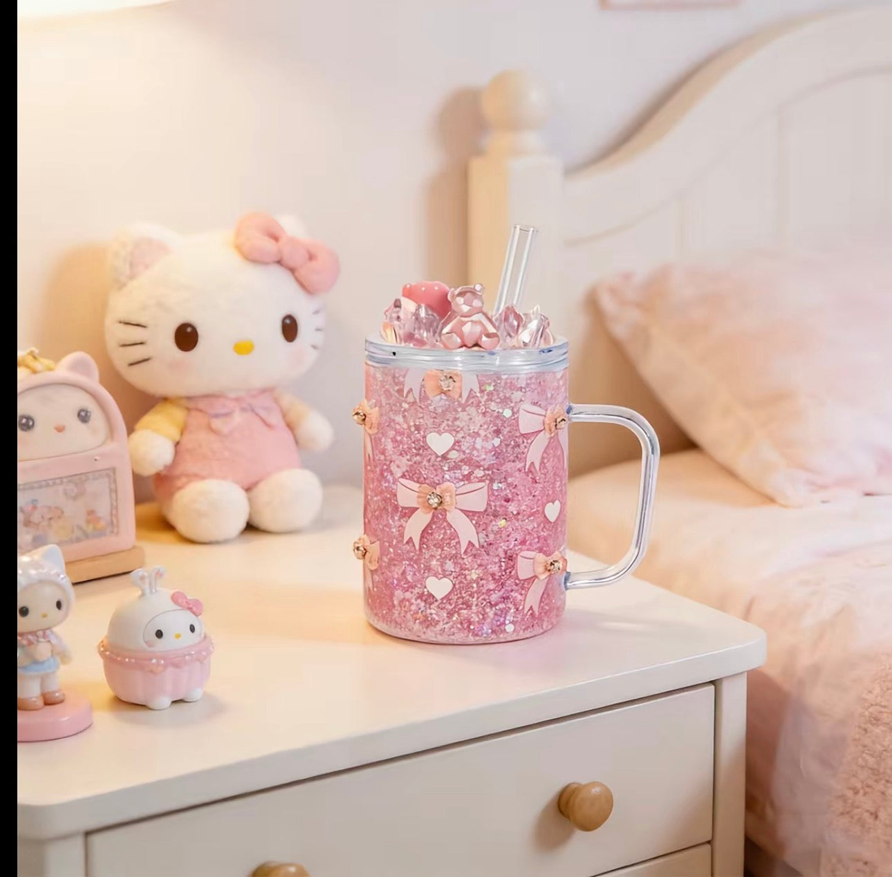 17 OZ Acrylic Mug with Handle 17oz