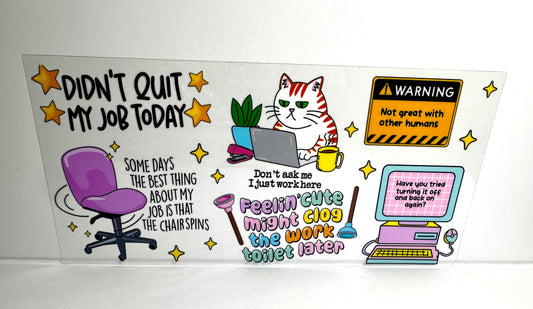 15A-1341 Work Sarcastic Sayings