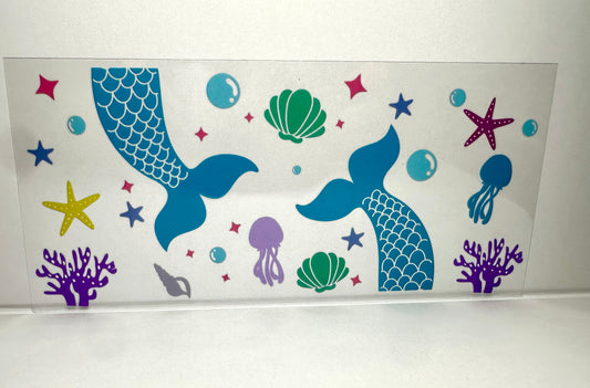 9A-926 blue mermaid beach themed