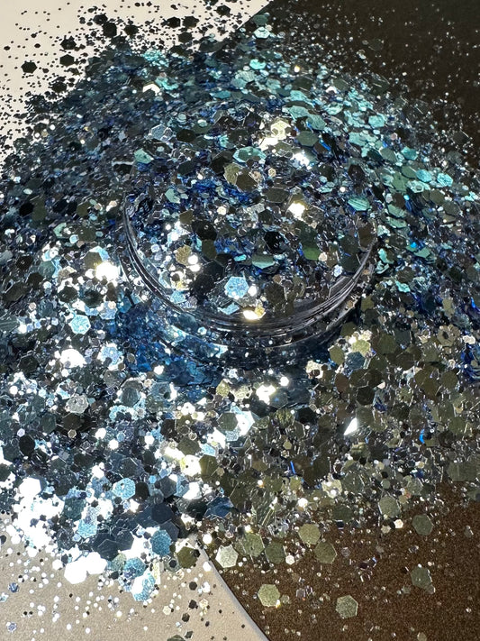 Arctic Alloy Glitter Bear 2oz – Chunky Glitter 2 oz | Luxy Customs