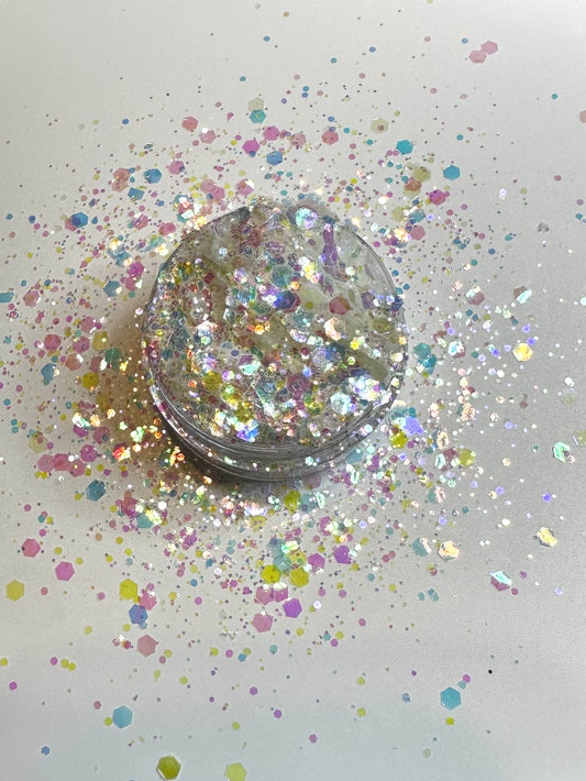 Unicorn Ice Bear Chunky Glitter 2oz – Chunky Glitter 2 oz | Luxy Customs