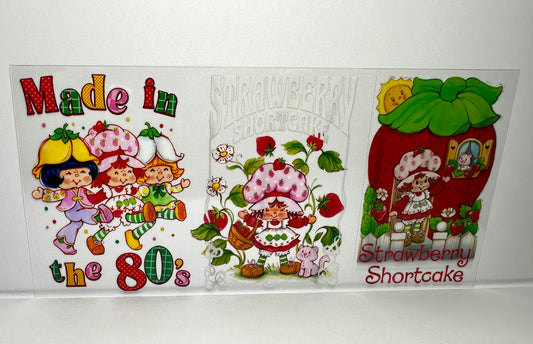 15A-1376 Made in the 80's Strawberry Shortcake