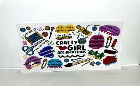 B121 Crafty Girl Affirmations