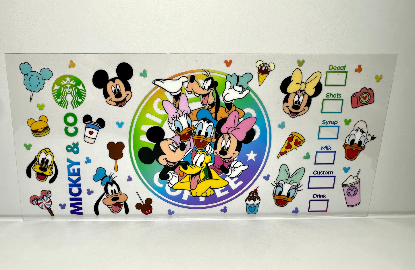 P2-005 Starbucks, Disney edition with all characters