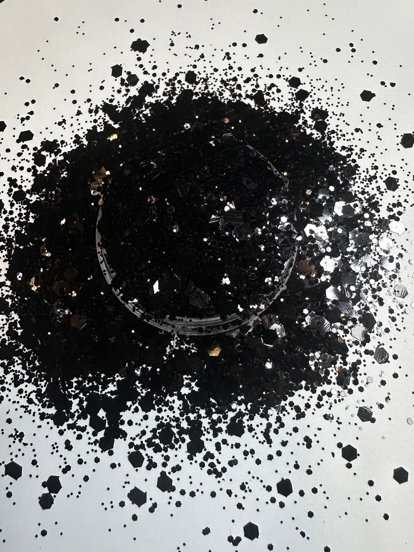 Black Ice Bear Chunky Glitter 2oz – Chunky Glitter 2 oz | Luxy Customs