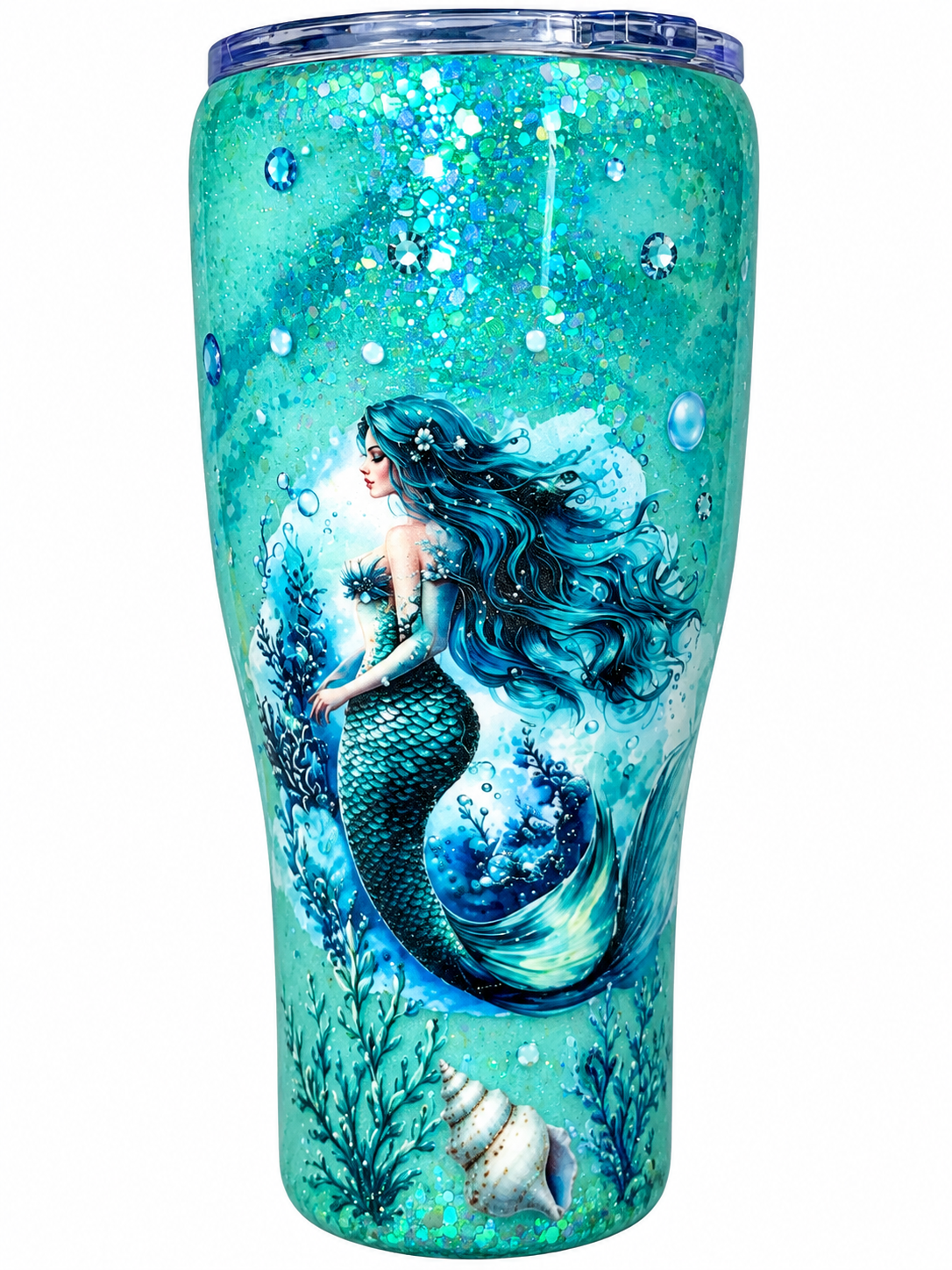 30 oz Epoxy Mermaid Cup