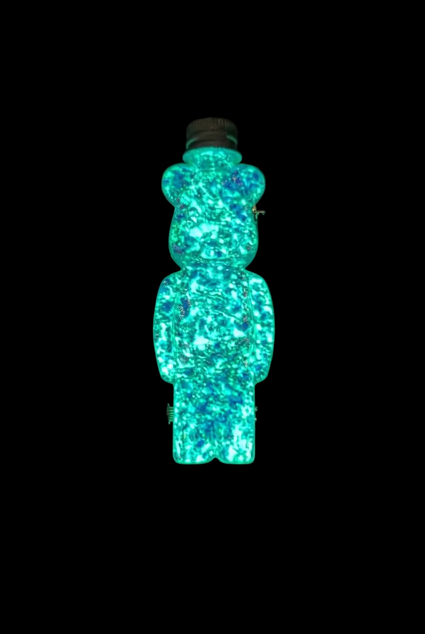 Color Purple – Glow in the Dark Chunky Glitter Mix 2 oz