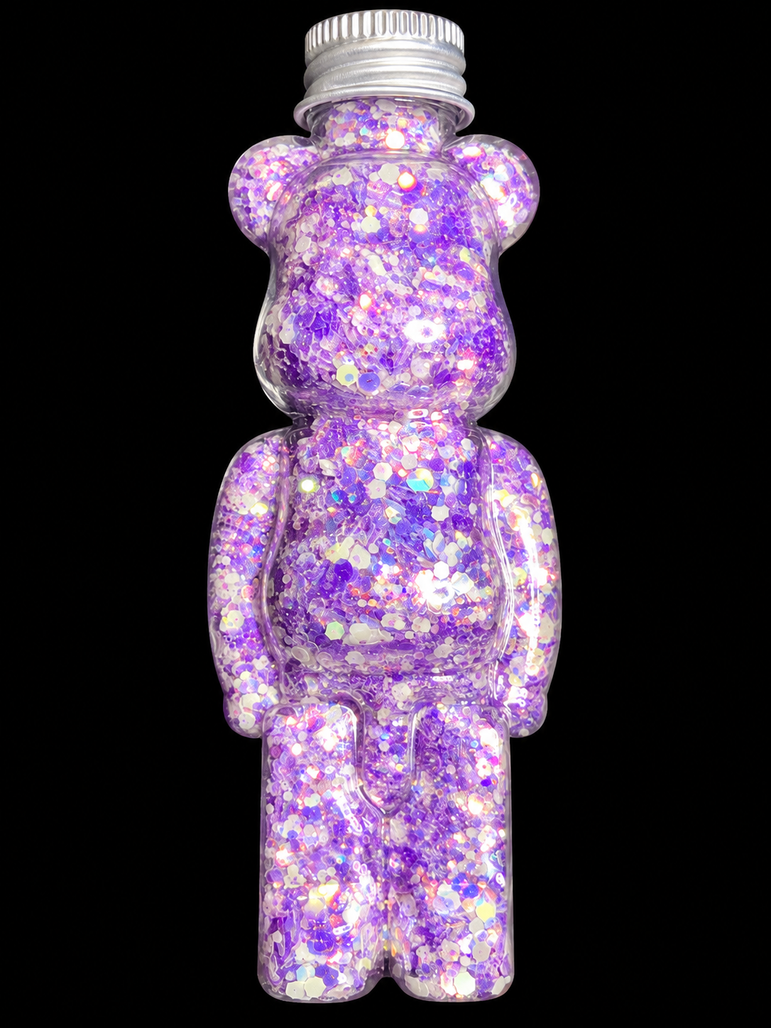 Color Purple – Glow in the Dark Chunky Glitter Mix 2 oz
