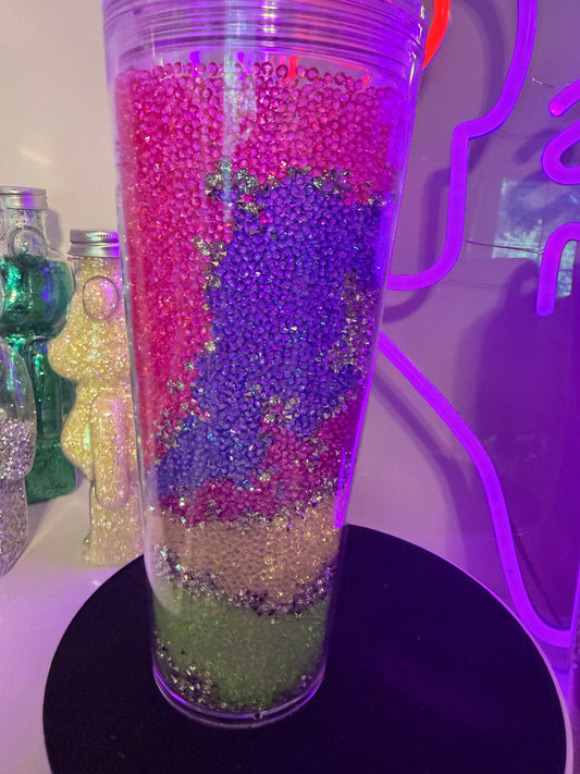 Rainbow Geode 24oz