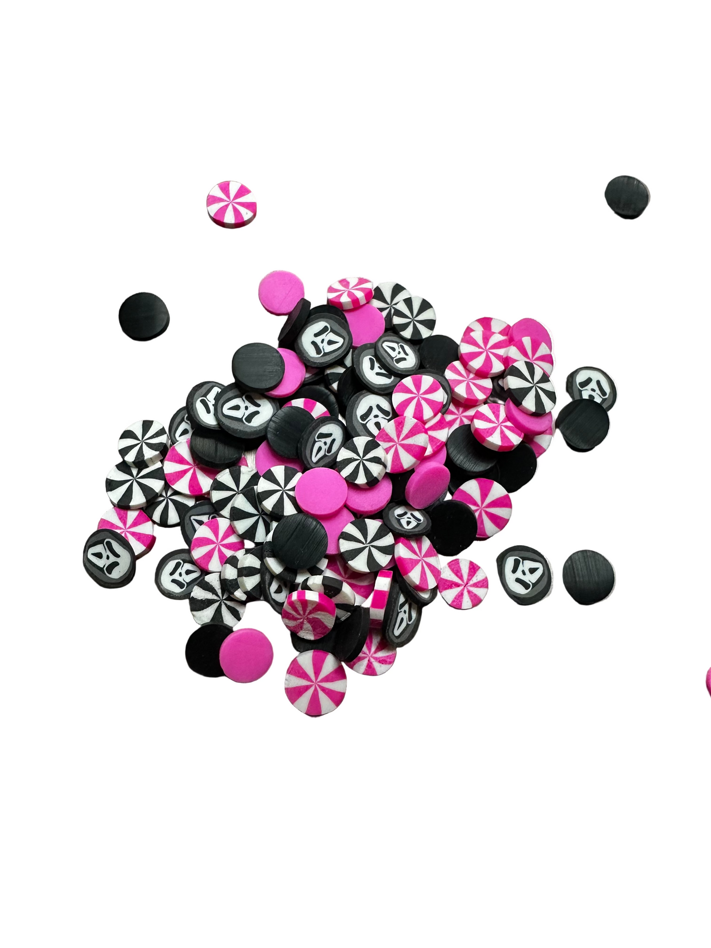 Ghost Face Mix Clay Pieces