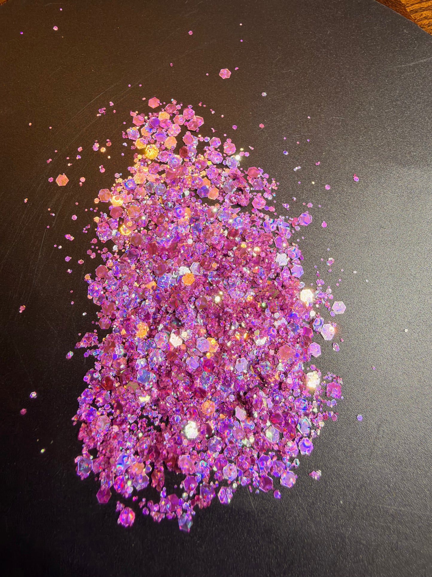 Lilac Leopard – Chunky Glitter Mix 2 oz
