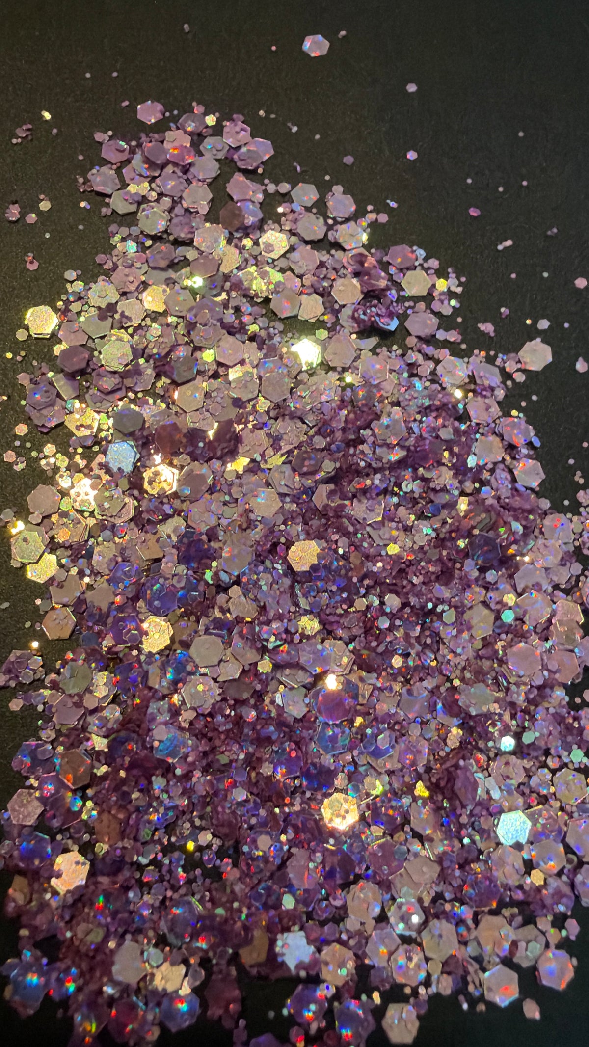 Lilac Leopard – Chunky Glitter Mix 2 oz