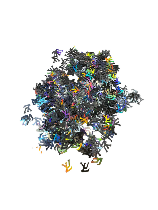 Designer Inspired LV Silver Holographic – Shaped Glitter 8g | Luxy Customs