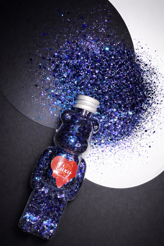 Blue Vengeance Chameleon Chunky Glitter Mix