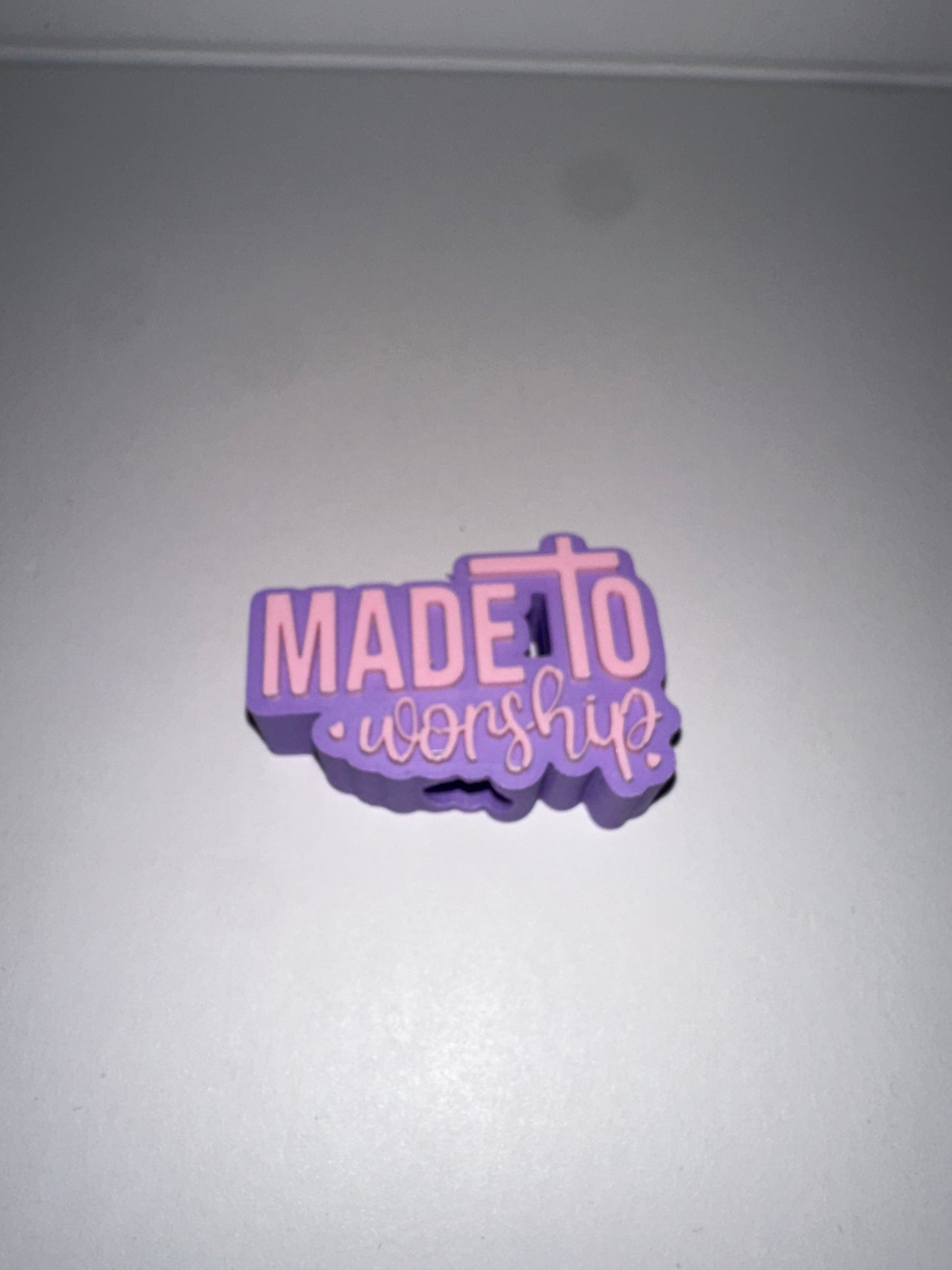 3D Straw Charm
