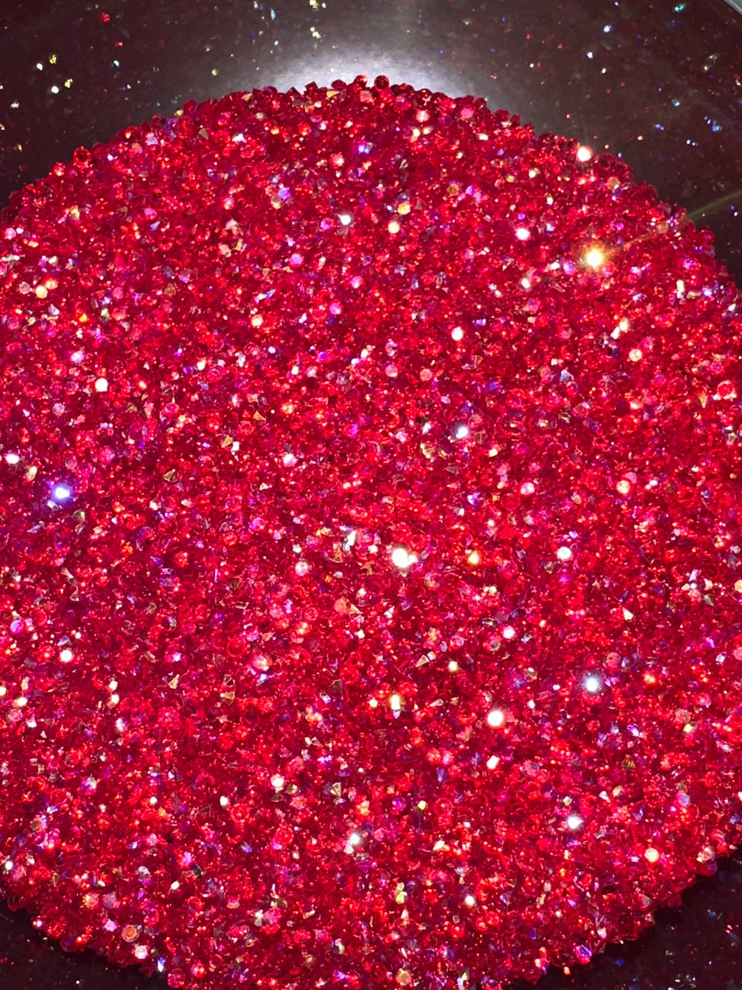 3mm Pointed Back AB Crystals – 100g Bag for Tumblers & Resin
