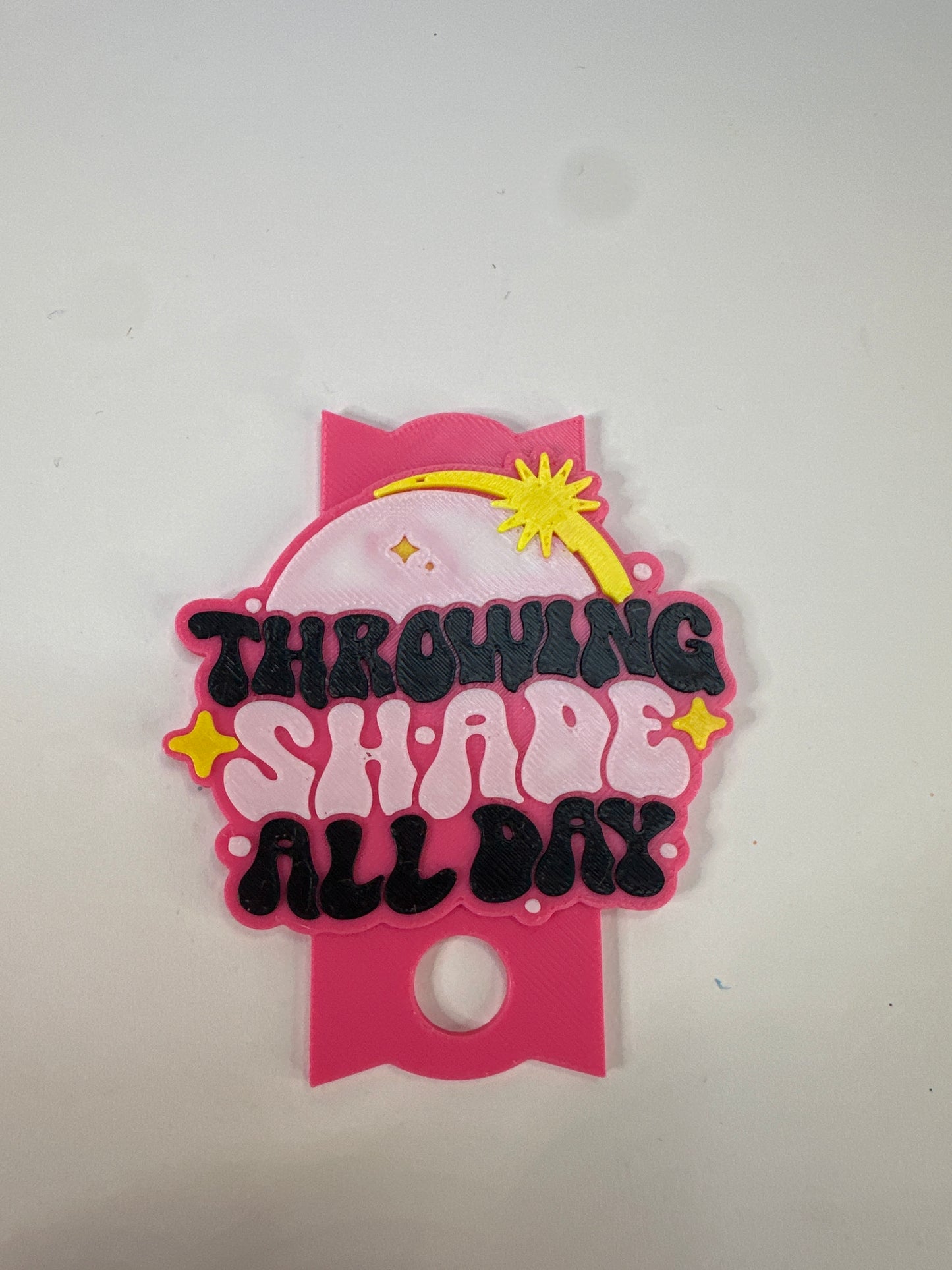 3D Straw Charm