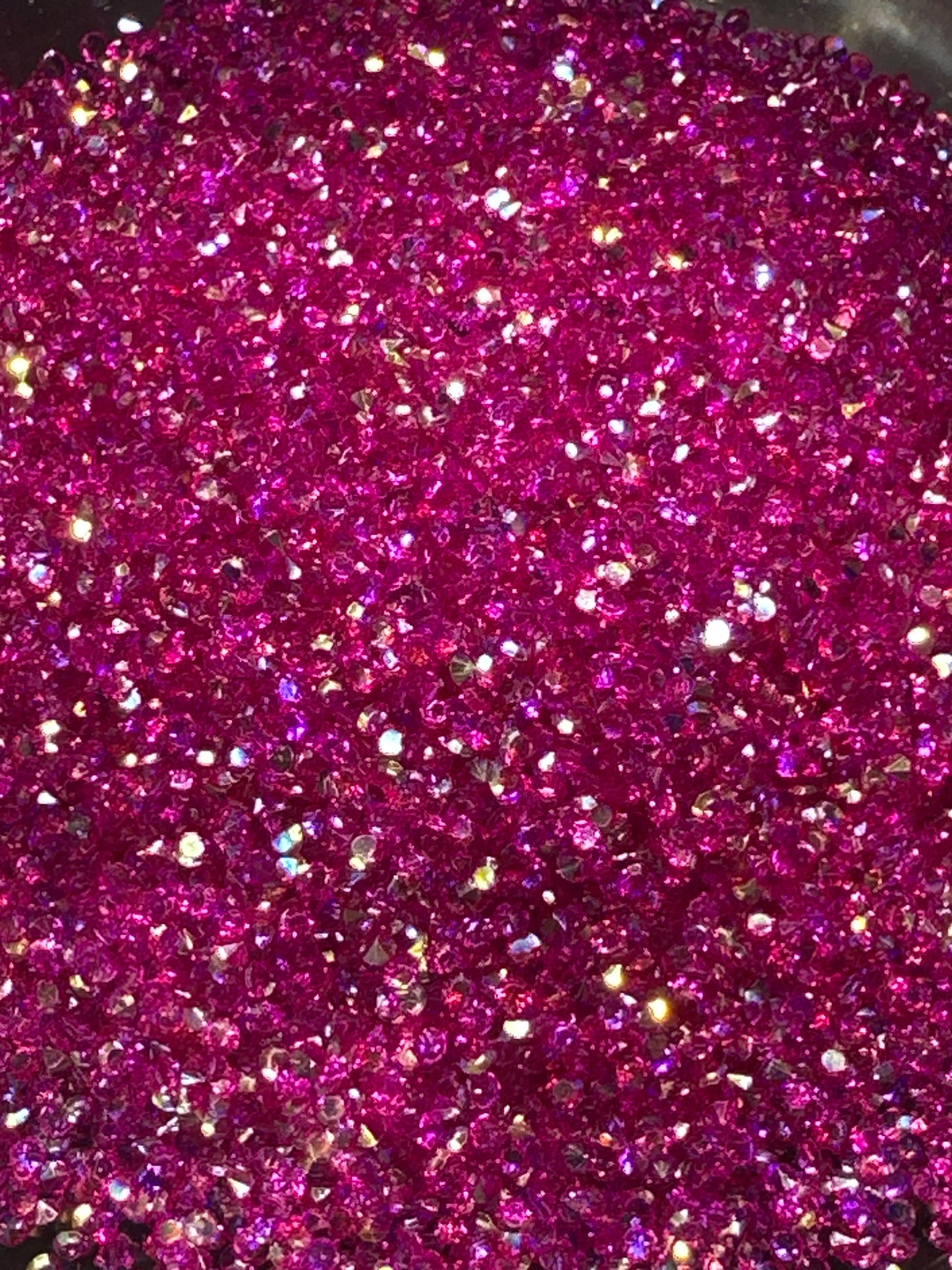 3mm Pointed Back AB Crystals – 100g Bag for Tumblers & Resin