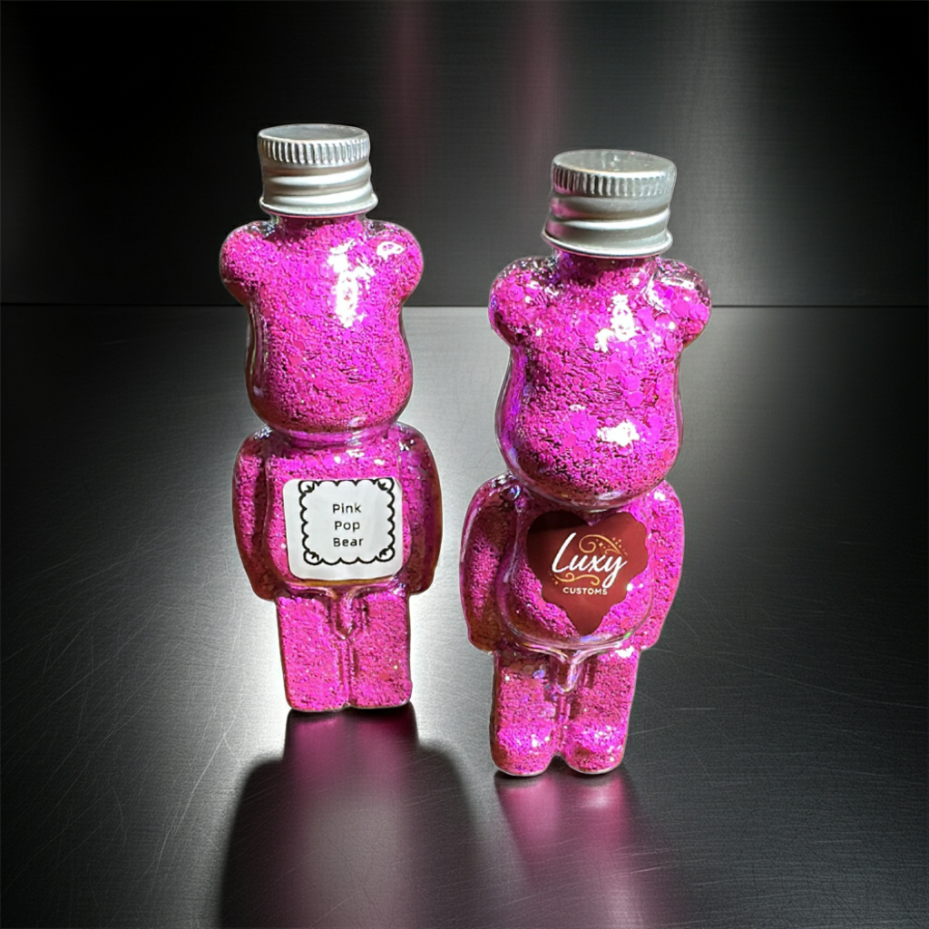 Pink Pop Bear 2oz – Chunky Glitter 2 oz | Luxy Customs