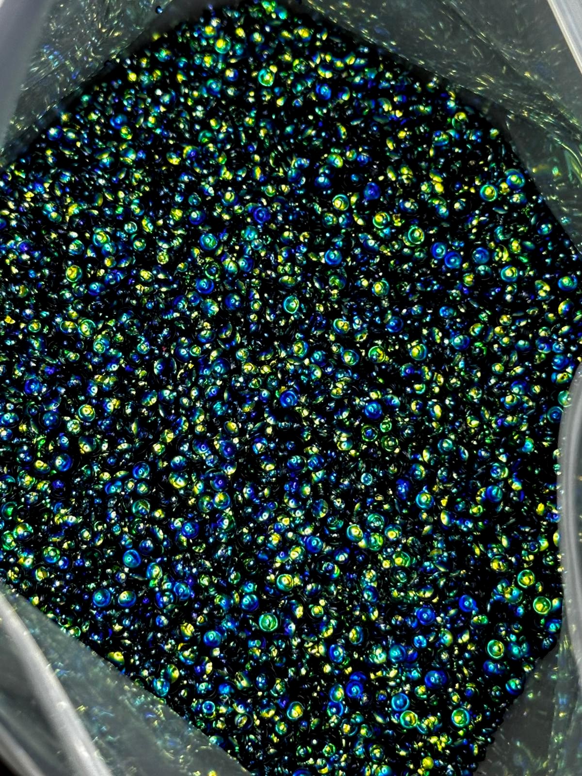 🌊 Tidal Tease Bear – Deep Ocean Bubble Glitter