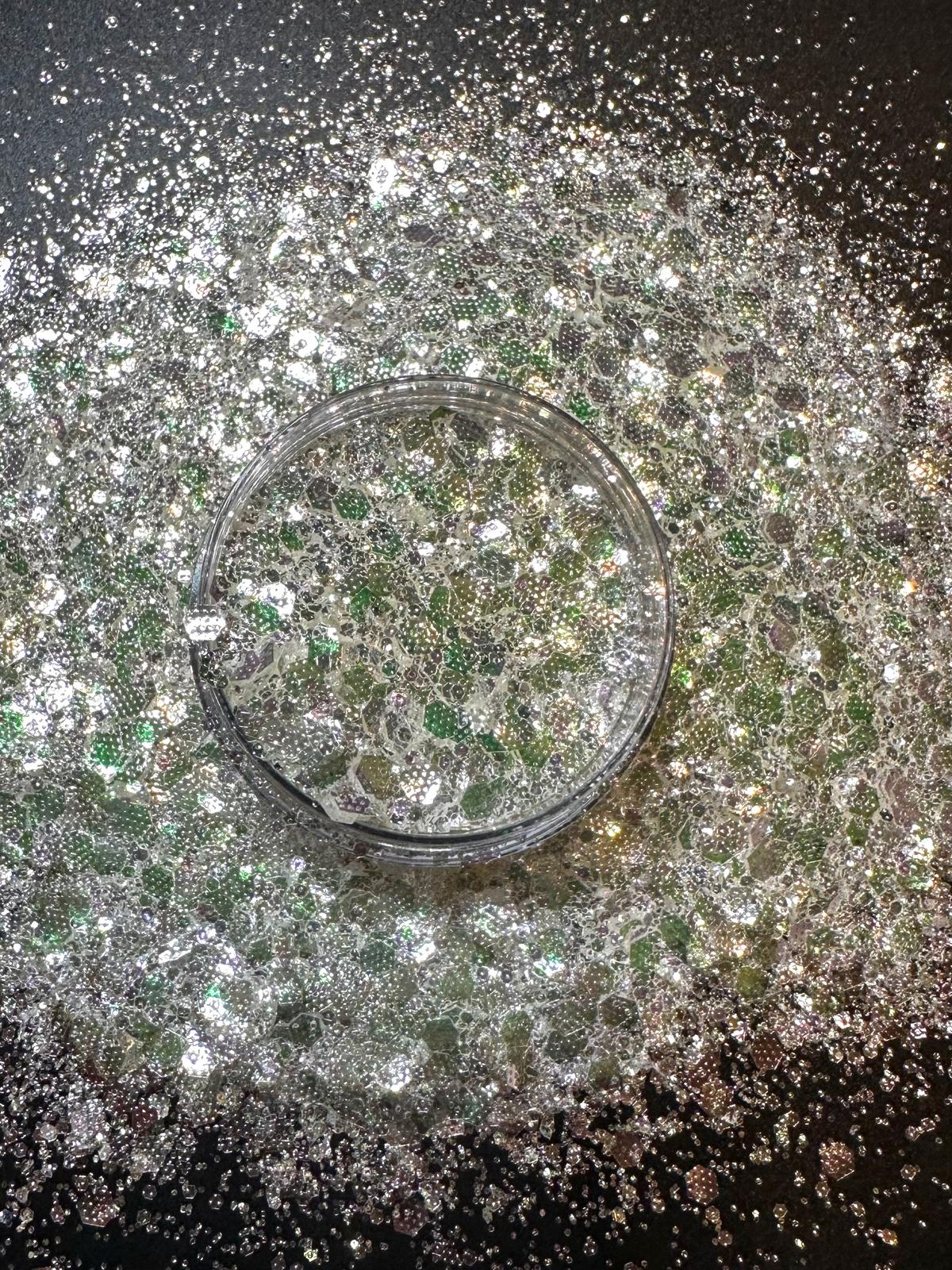 Silver Garden Cub – Chunky Glitter 2oz
