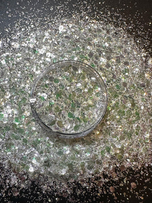 Silver Garden Cub – Chunky Glitter 2oz