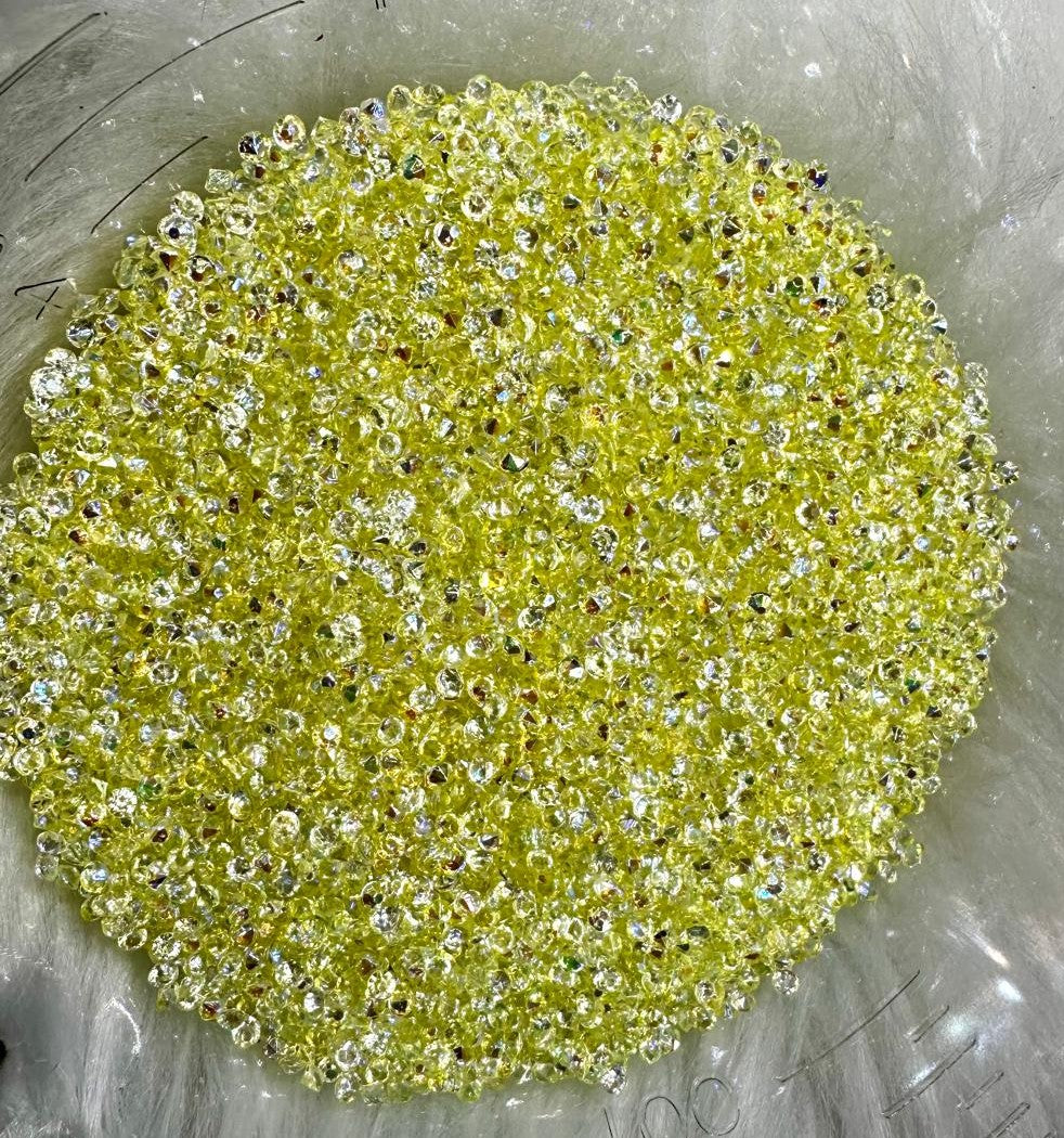 3mm Pointed Back AB Crystals – 100g Bag for Tumblers & Resin