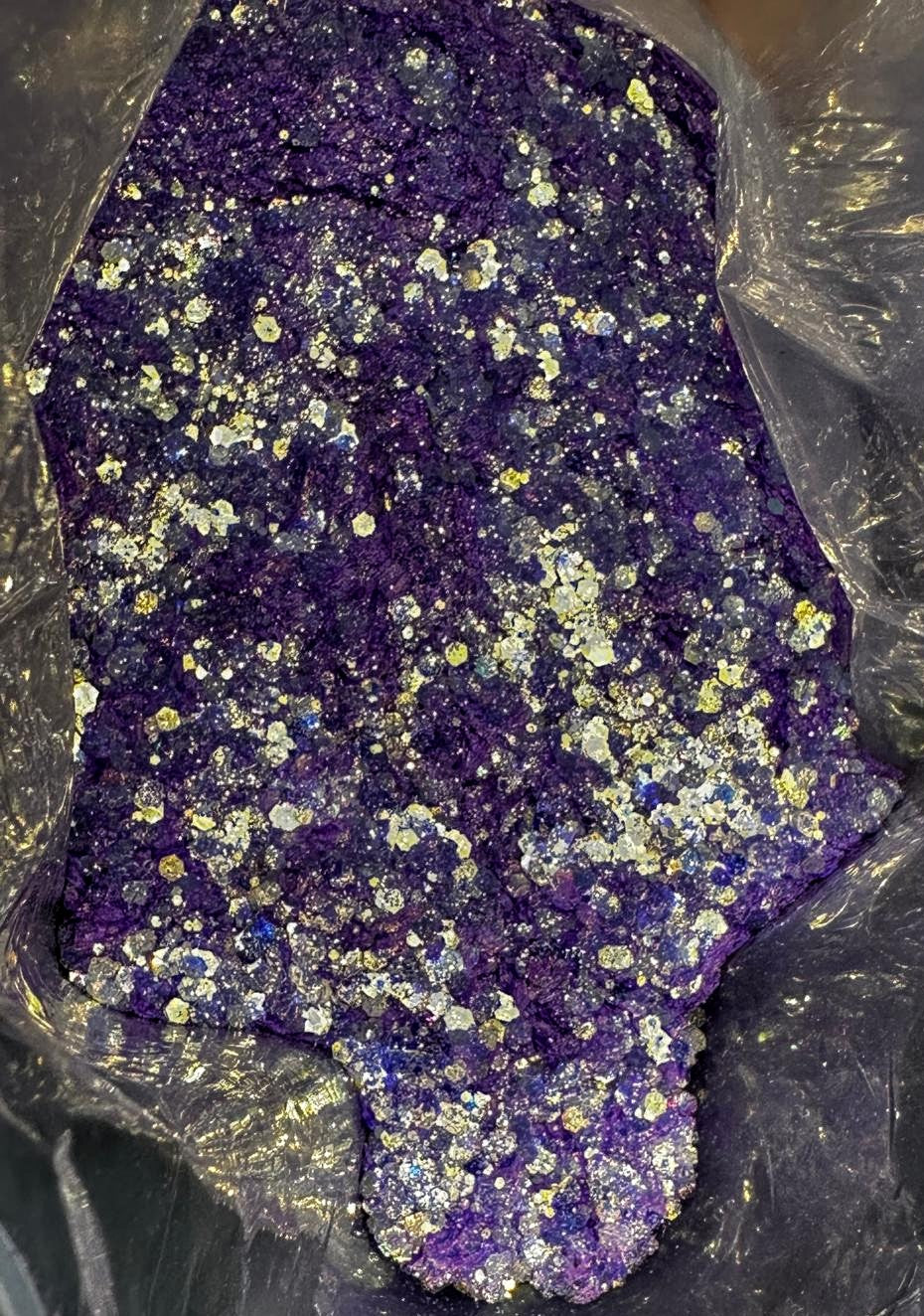 💜 Purple Reign Bear – Mirror Glitter