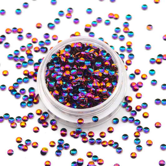 Bubble glitter pearls for tumblers snow globe cups and resin crafts