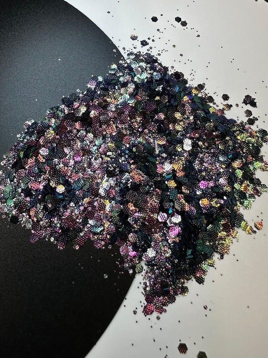 Shadow Spell Teddy 2oz – Chunky Glitter 2 oz | Luxy Customs