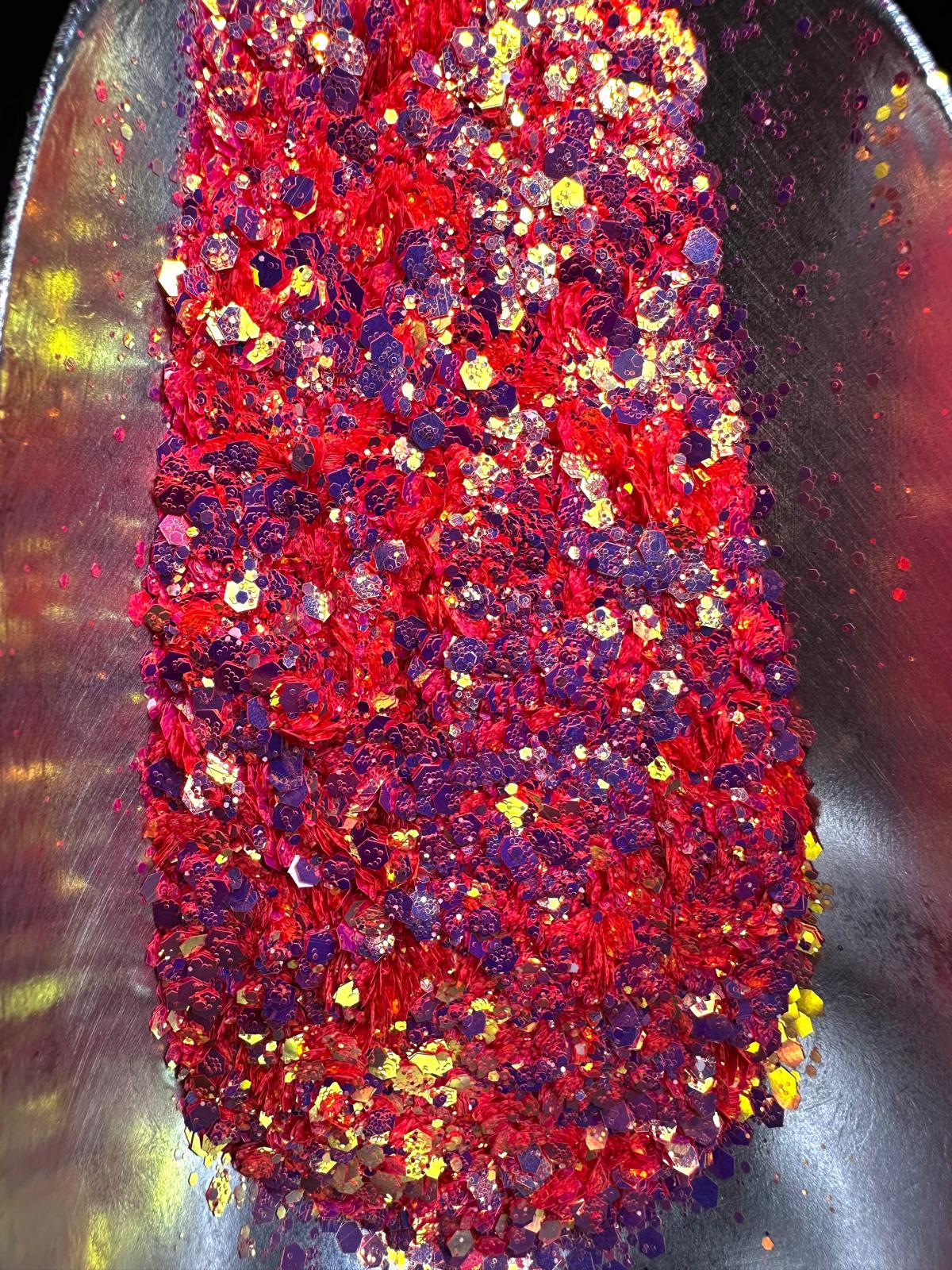 Phoenix Paws Cub 2oz – Chunky Glitter 2 oz | Luxy Customs