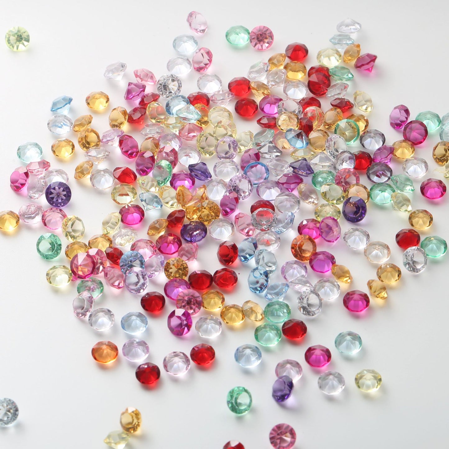 3mm Pointed Back AB Crystals – 100g Bag for Tumblers & Resin