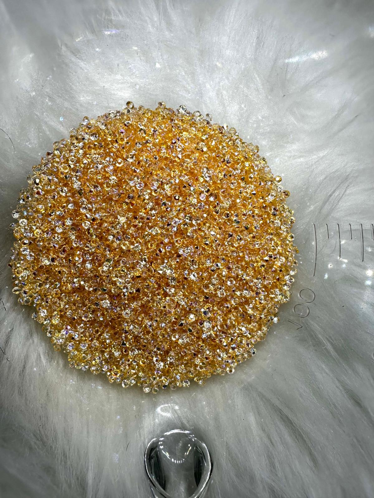 3mm Pointed Back AB Crystals – 100g Bag for Tumblers & Resin