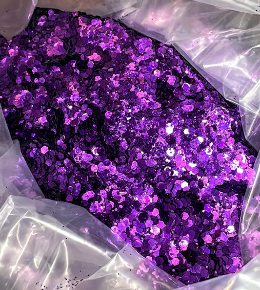 Amethyst Glow Bear 2oz