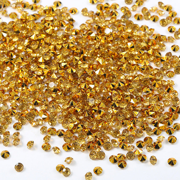 3mm Pointed Back – For Tumblers & Diy – Rhinestone Crystals | Luxy Customs