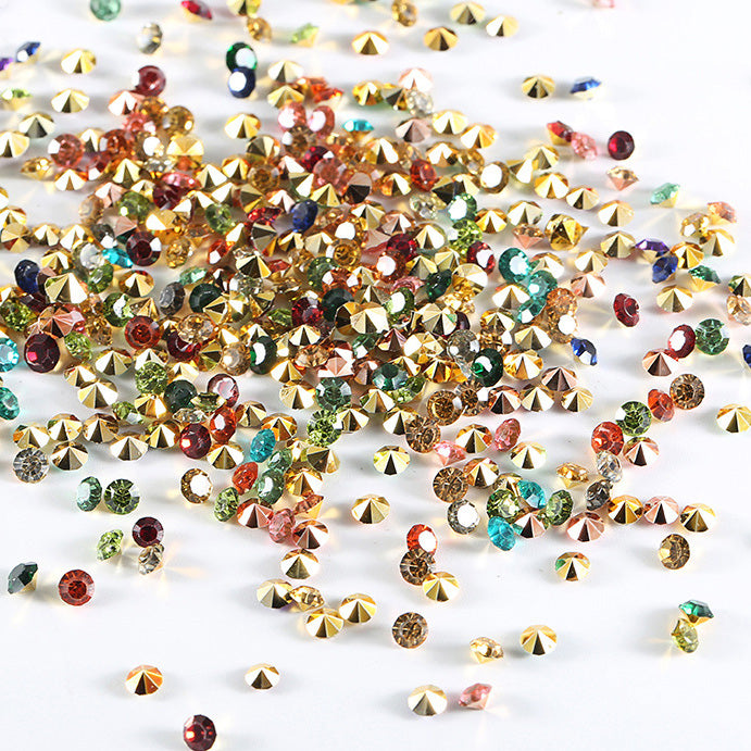 3mm Pointed Back – For Tumblers & Diy – Rhinestone Crystals | Luxy Customs