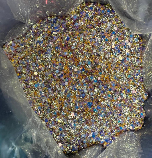 ✨ Golden Glow Bear – Glow-in-the-Dark Glitter | 2oz