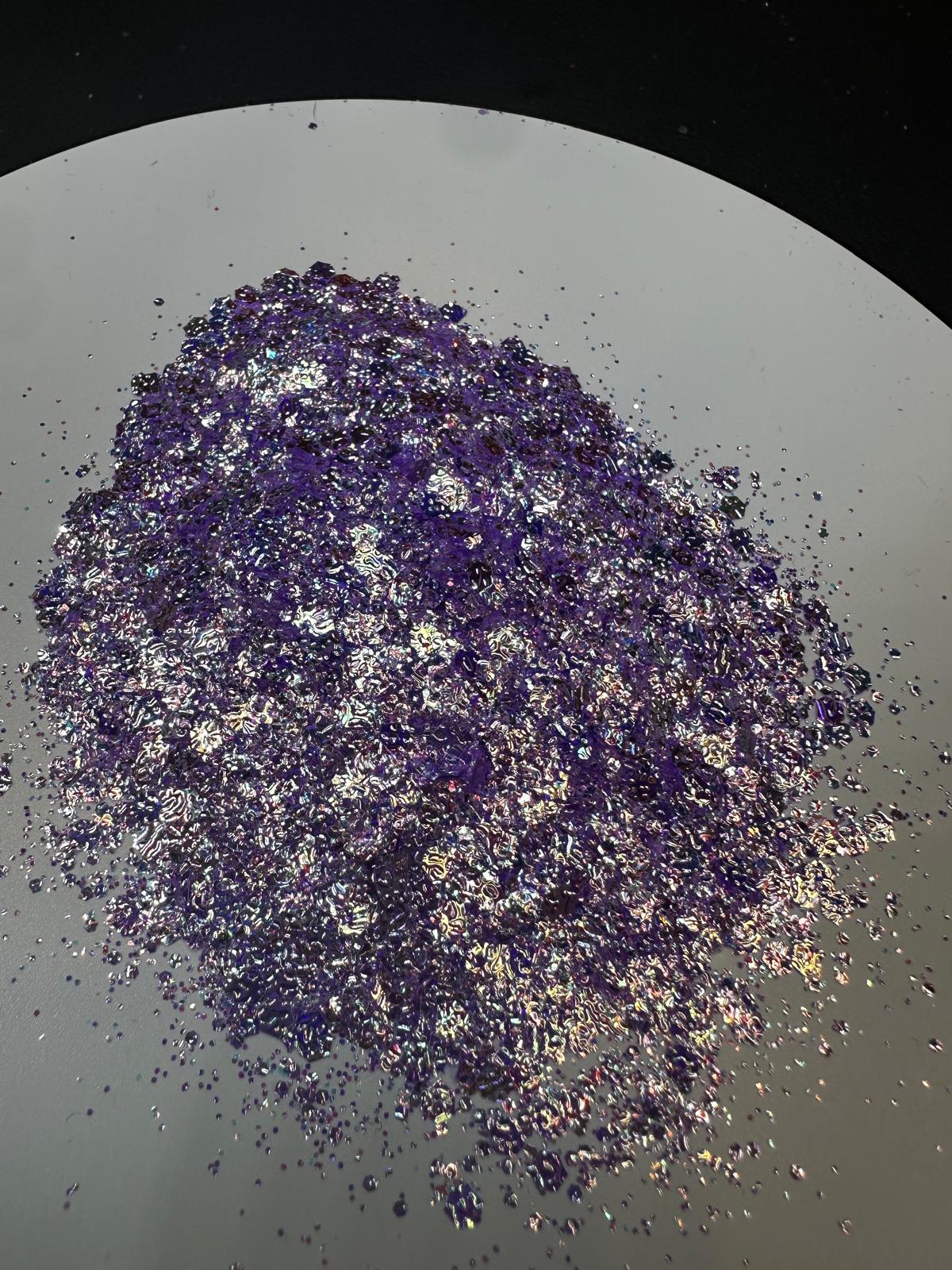 Pretty, Paid, & Purple Bear- 2oz – Chunky Glitter 2 oz | Luxy Customs